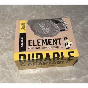 Butler Creek Element Scope Cap Objective 45-50mm Black Riflescope Cap ESC50